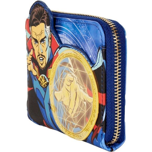 Loungefly Marvel Dr Strange Glow in the Dark Multiverse Wallet - Picture 3 of 5